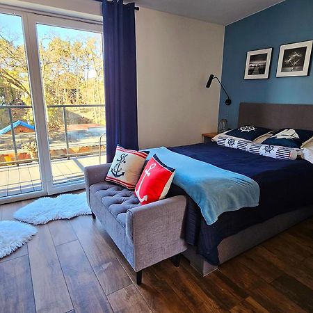 Apartament Grunwaldzka 105 Z Tarasem 5O M Do Plazy Pobierowo Exterior foto